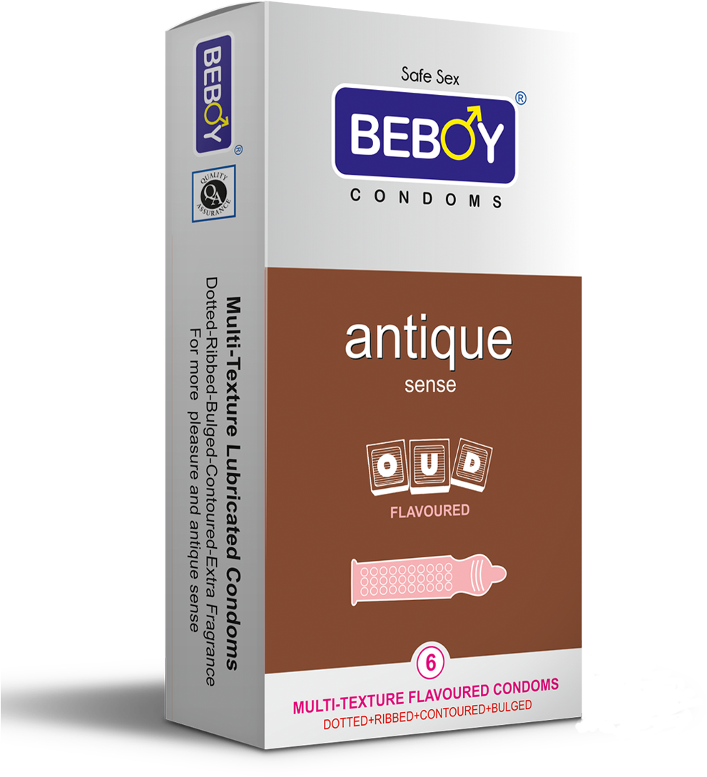 Bebboy Condoms Antique Sense Flavoured Packaging