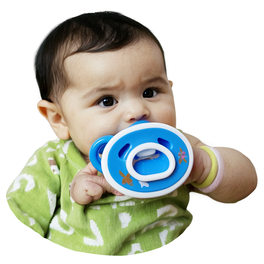 Bebe With Pacifier Png 06242024