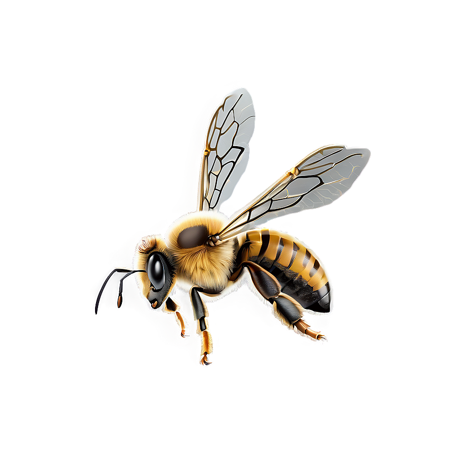 Bee In Flight Png 05232024