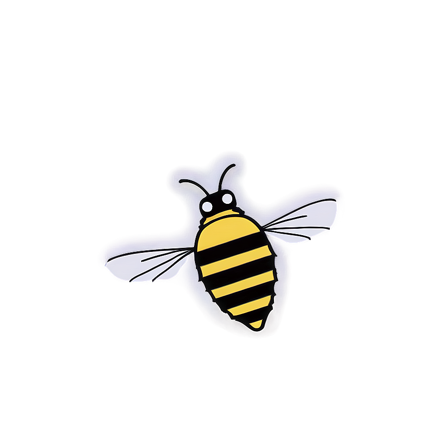 Bee Outline Png 05232024