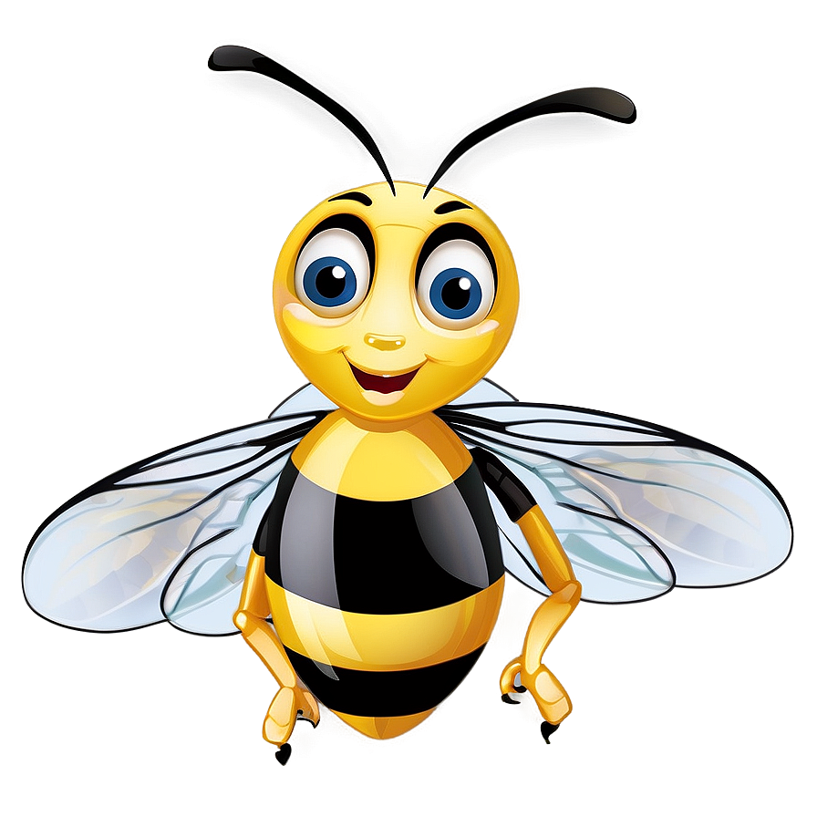 Bee With Big Eyes Png Gys42