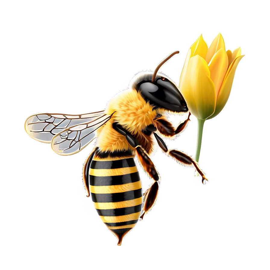 Bee With Crown Png Wia