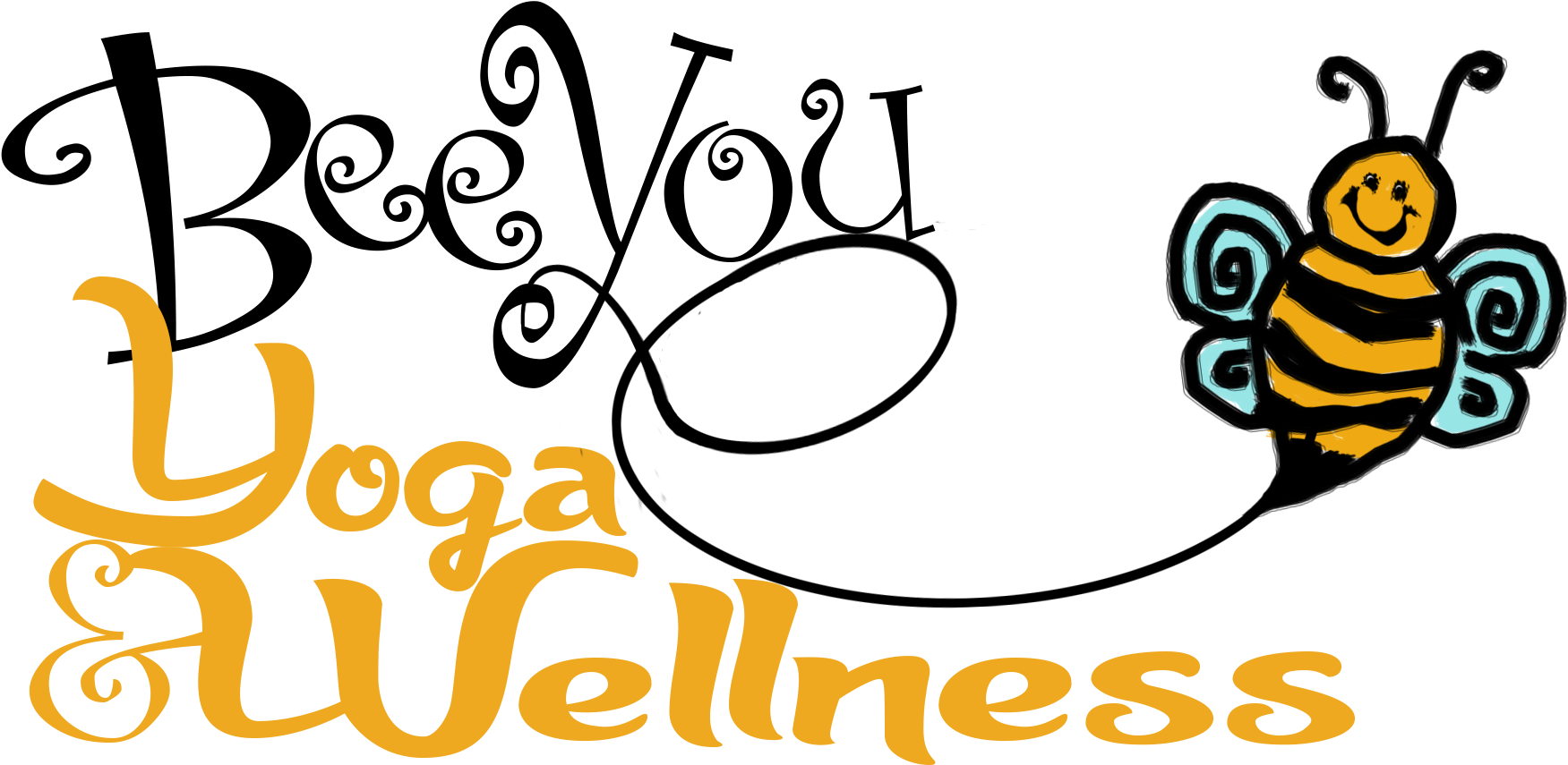 Bee You Yoga Wellness Logo