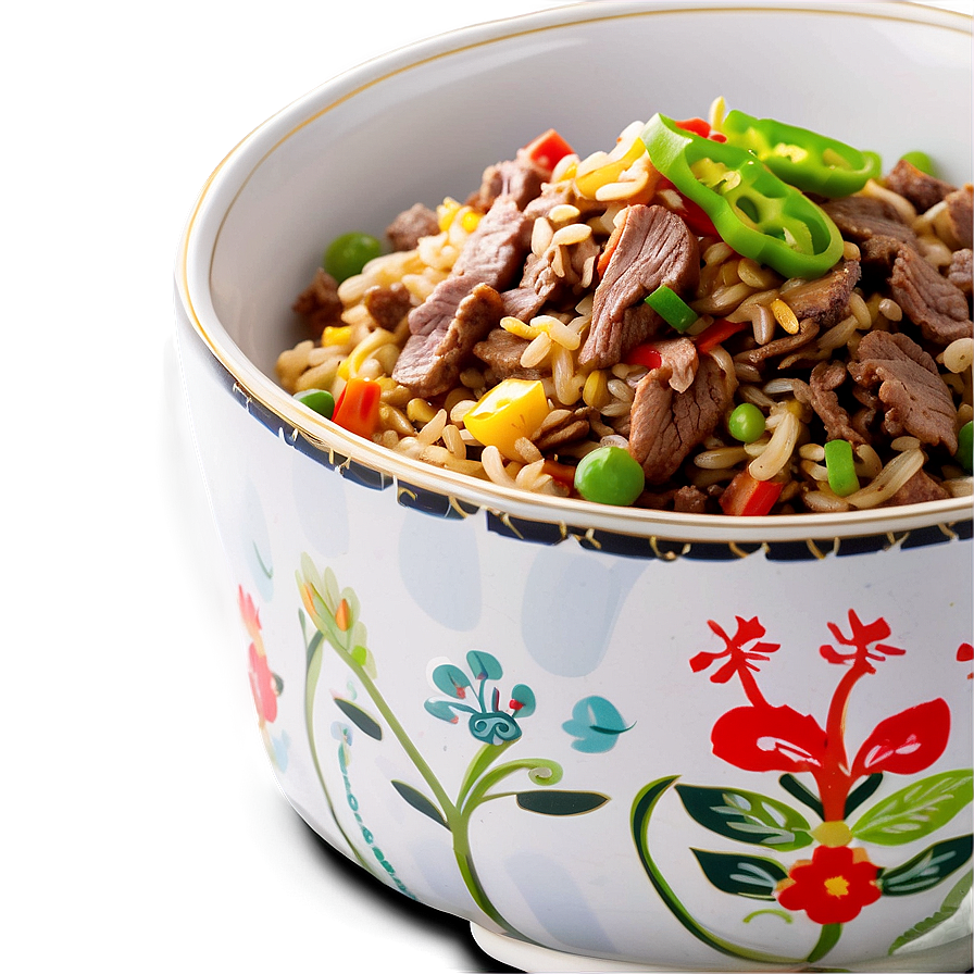 Beef Fried Rice Png 06262024