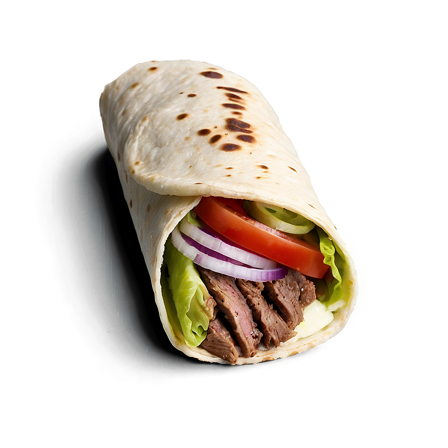 Beef Gyro Wrap Png 06262024