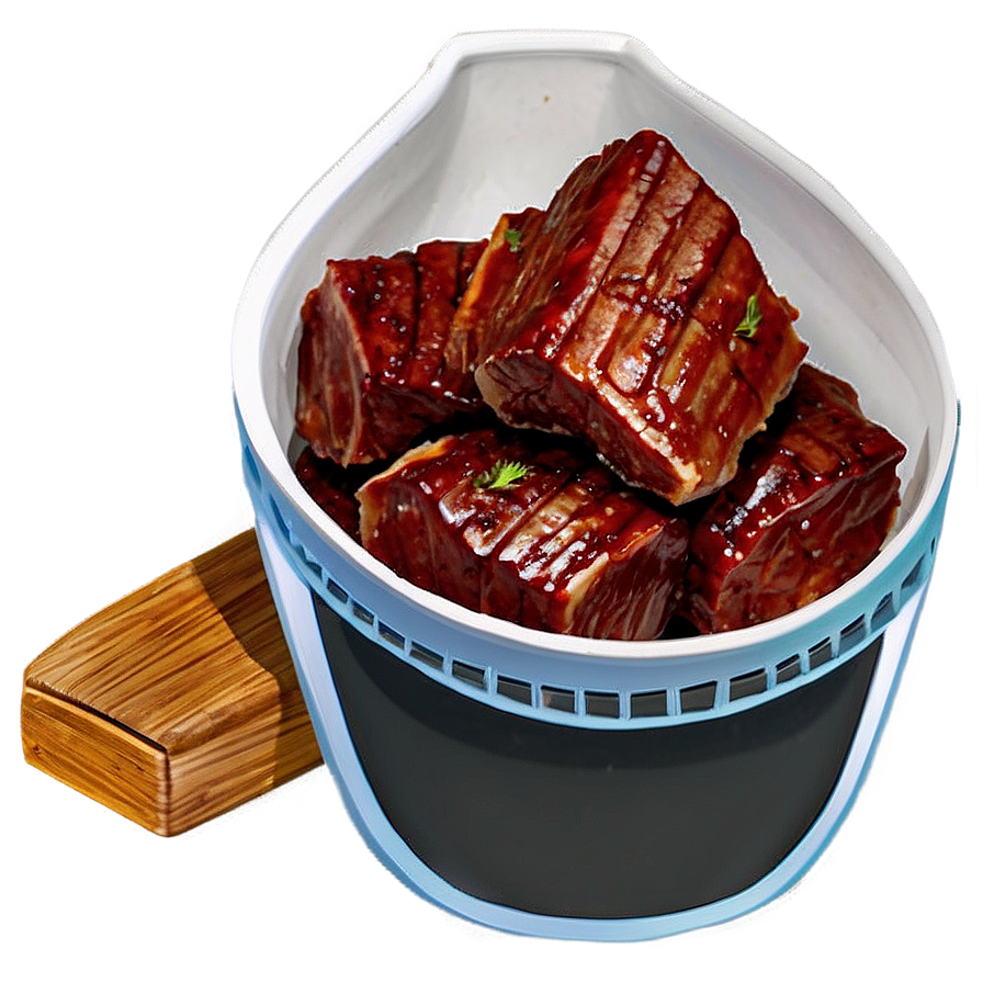 Beef Short Ribs Bbq Png Hyg