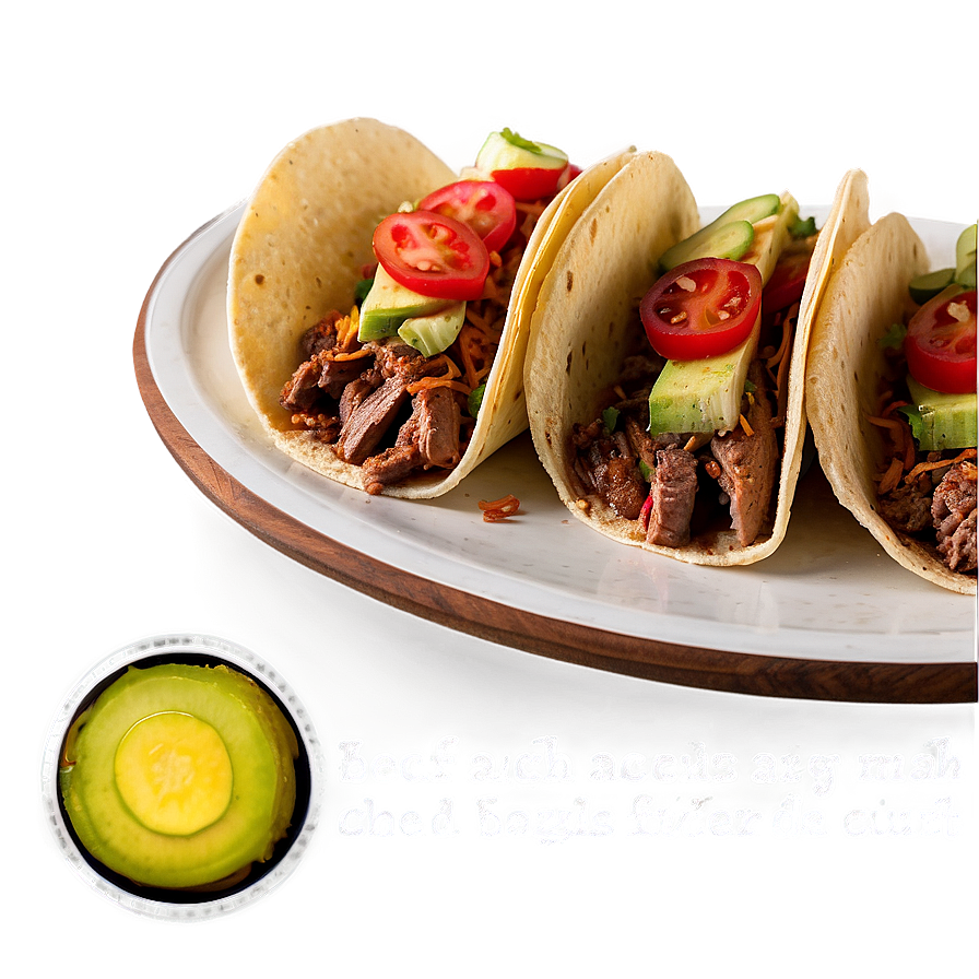 Beef Tacos Feast Png 16