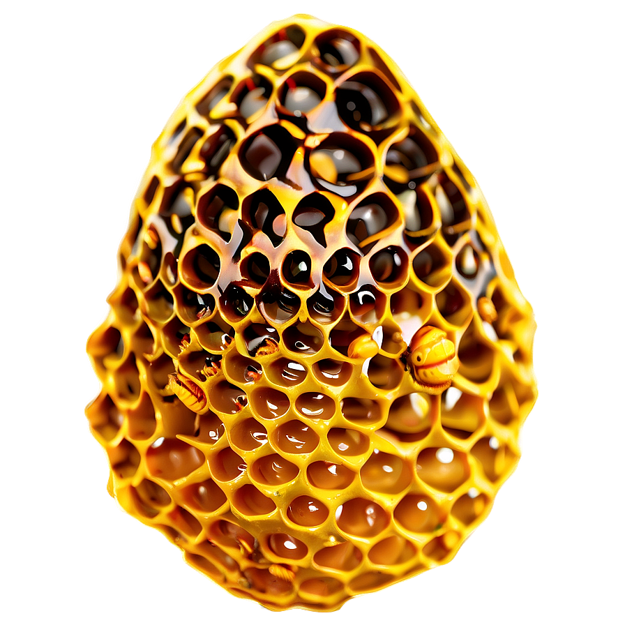 Beehive With Beeswax Png 06282024