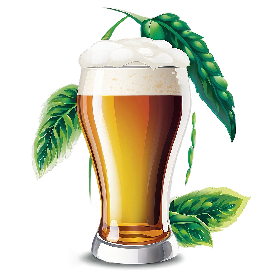 Beer Ingredients Vector Png 05032024