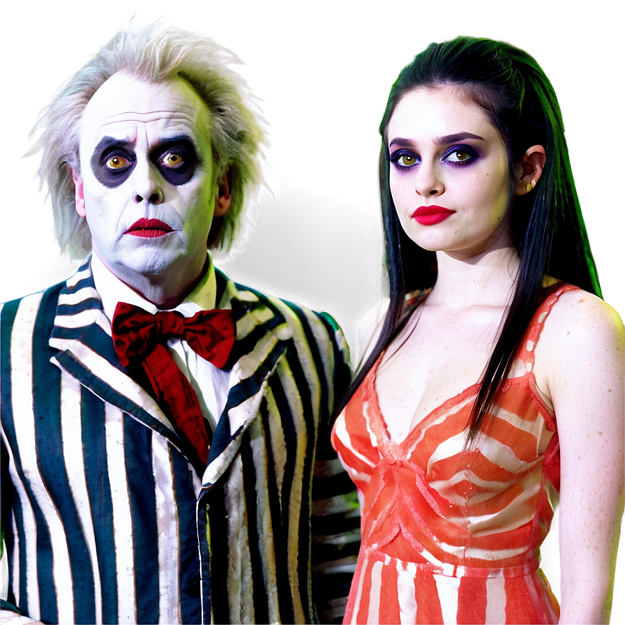 Beetlejuice And Lydia Png Hdg