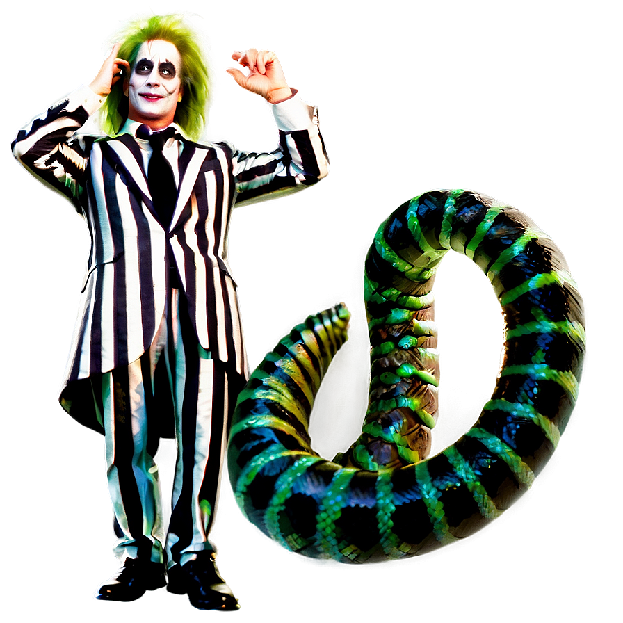 Beetlejuice And Snake Png 05232024