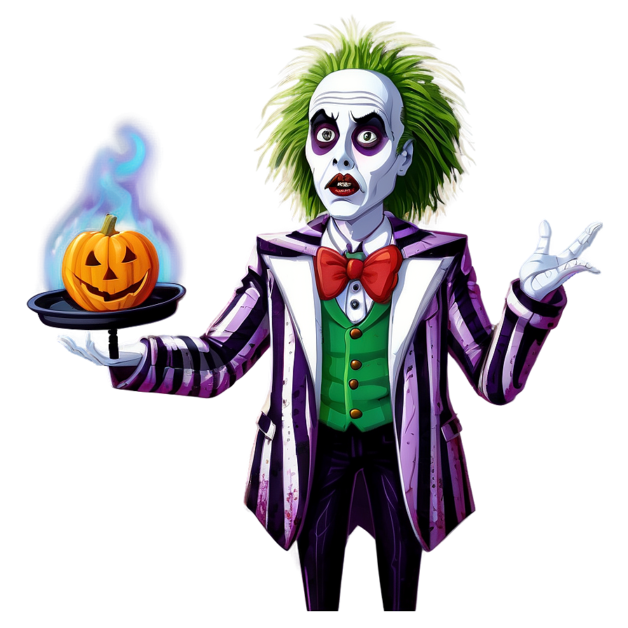 Beetlejuice Halloween Theme Png Kdp43