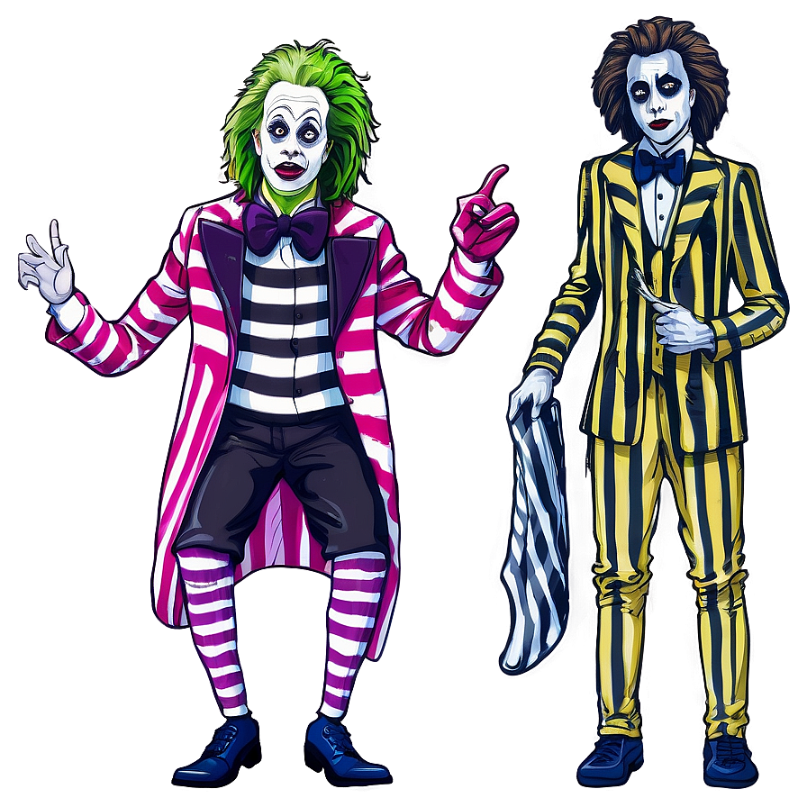 Beetlejuice Hand Drawn Png 05232024