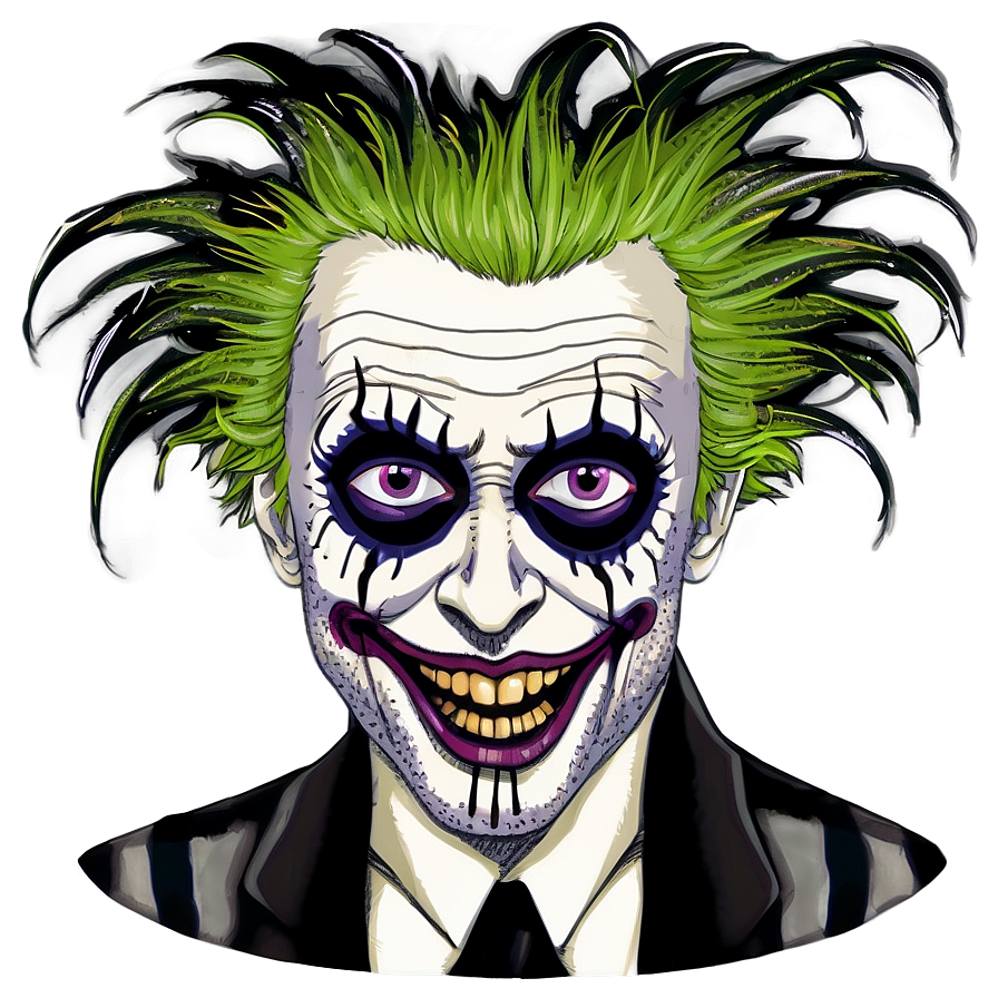 Beetlejuice Hand Drawn Png Kla