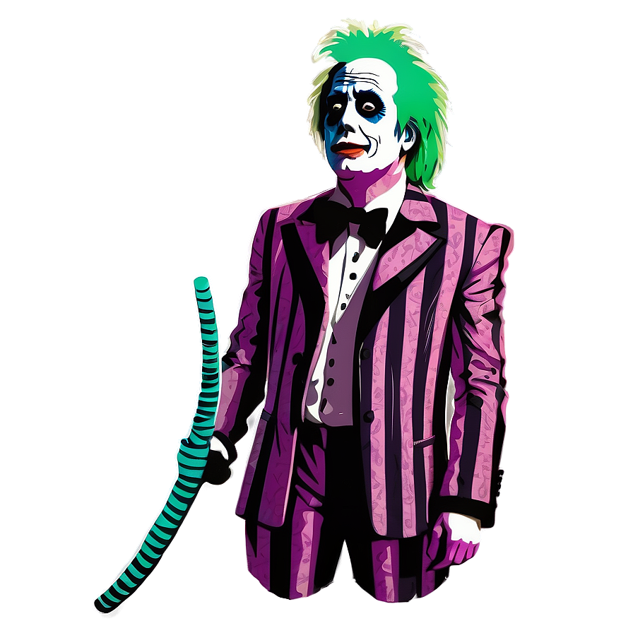 Beetlejuice Minimalist Art Png 30