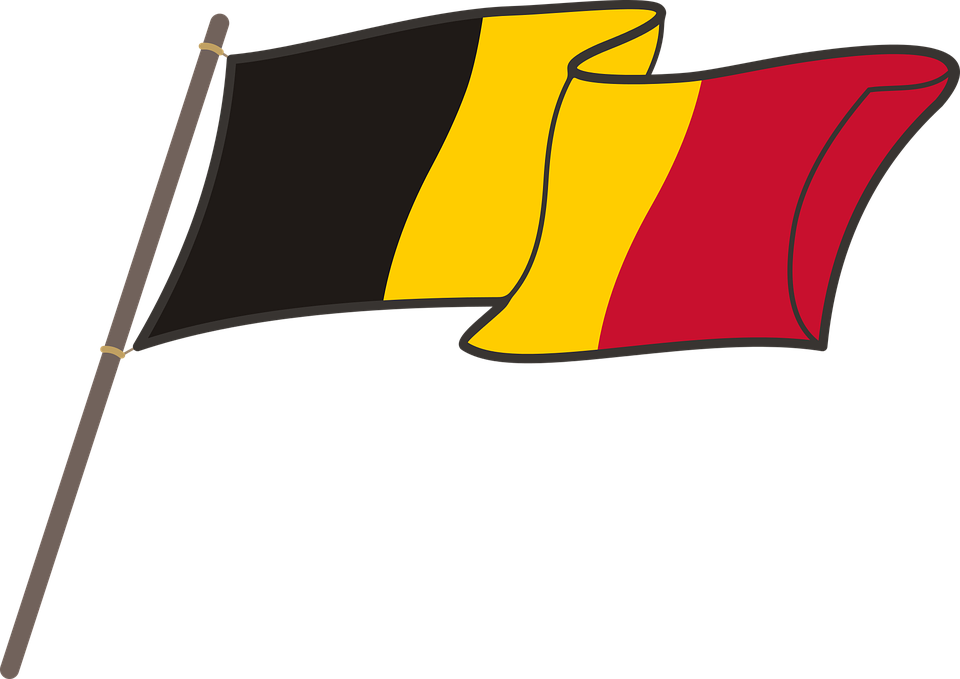 Belgian Flag Illustration