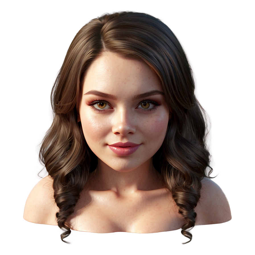 Bella Cute Illustration Png Khh18