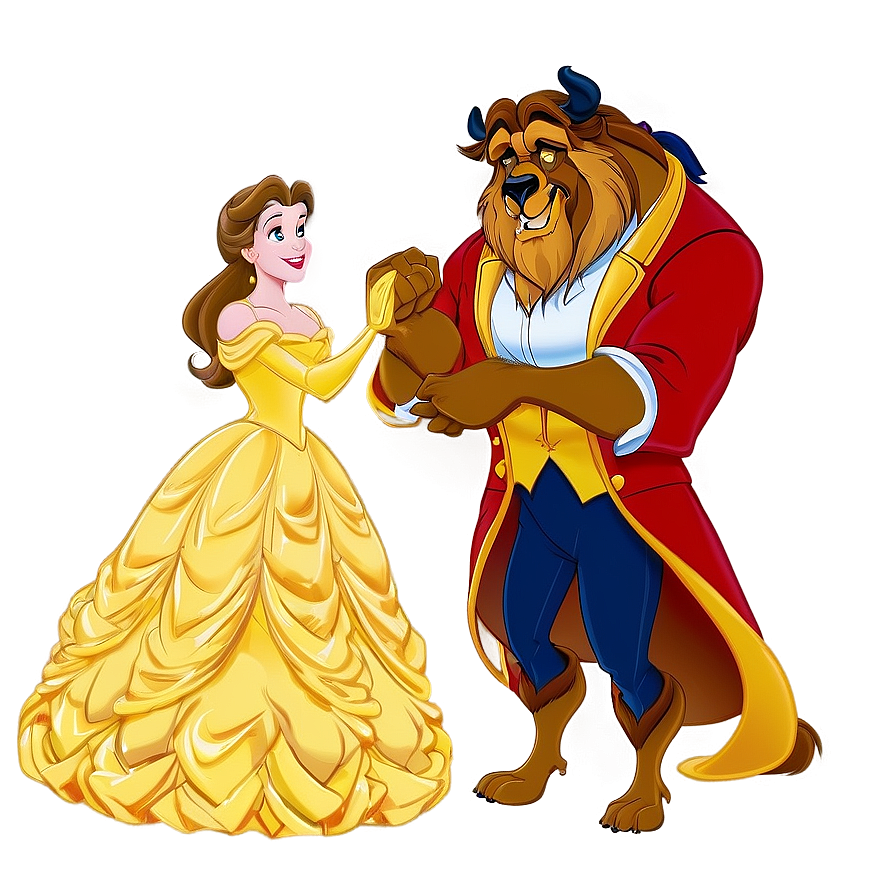 Belle And Beast Dance Scene Png Fpb80