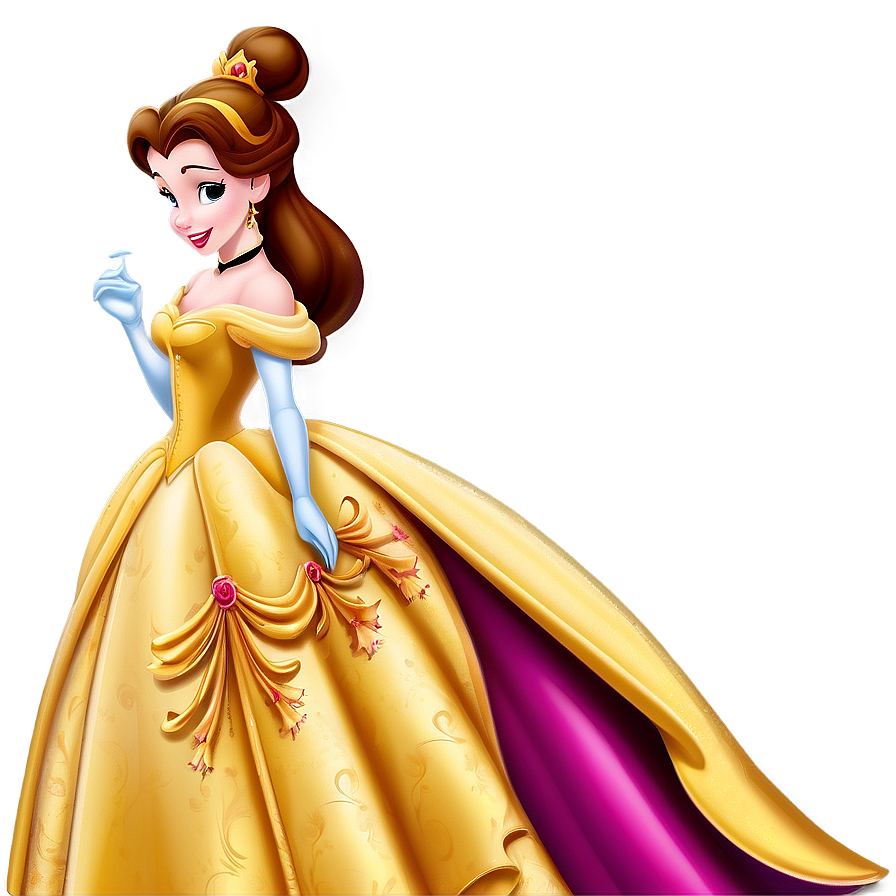 Belle Disney Princess Icon Png Nih