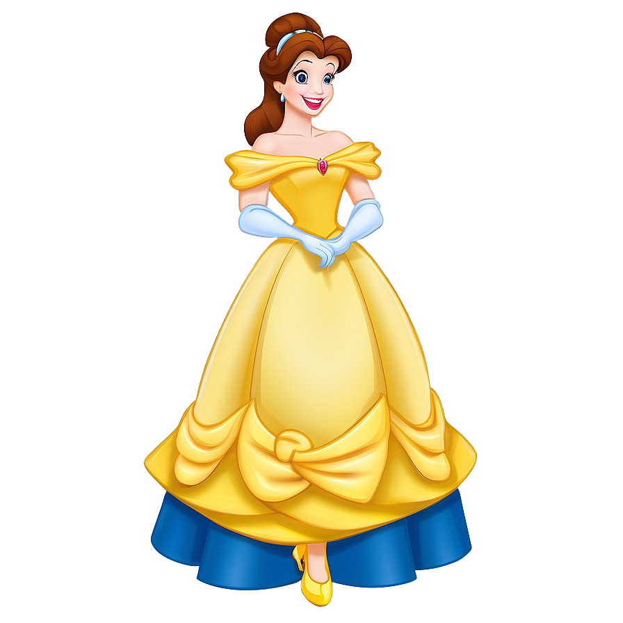 Belle Fancy Dress Png Qrk