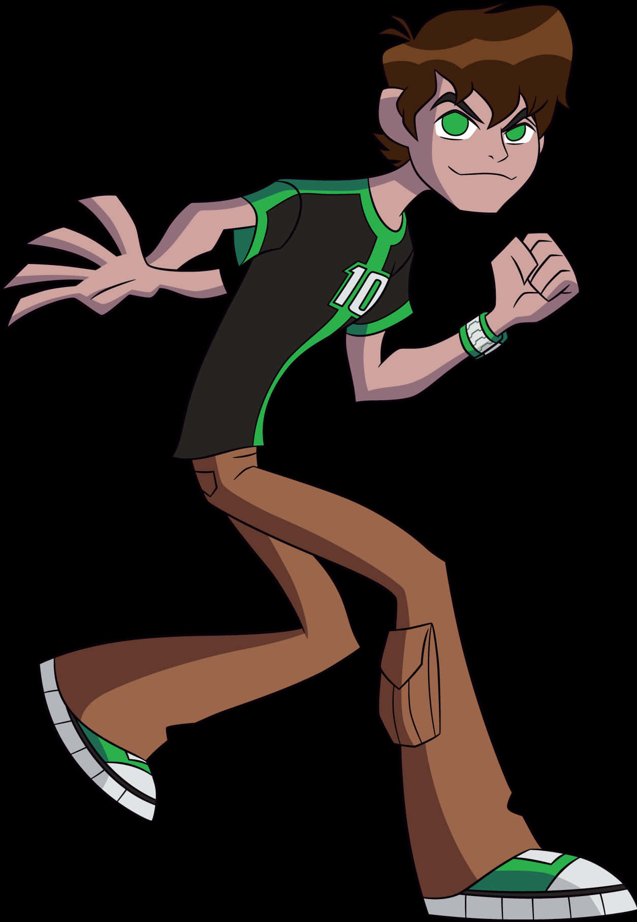 Ben10 Running Action Pose