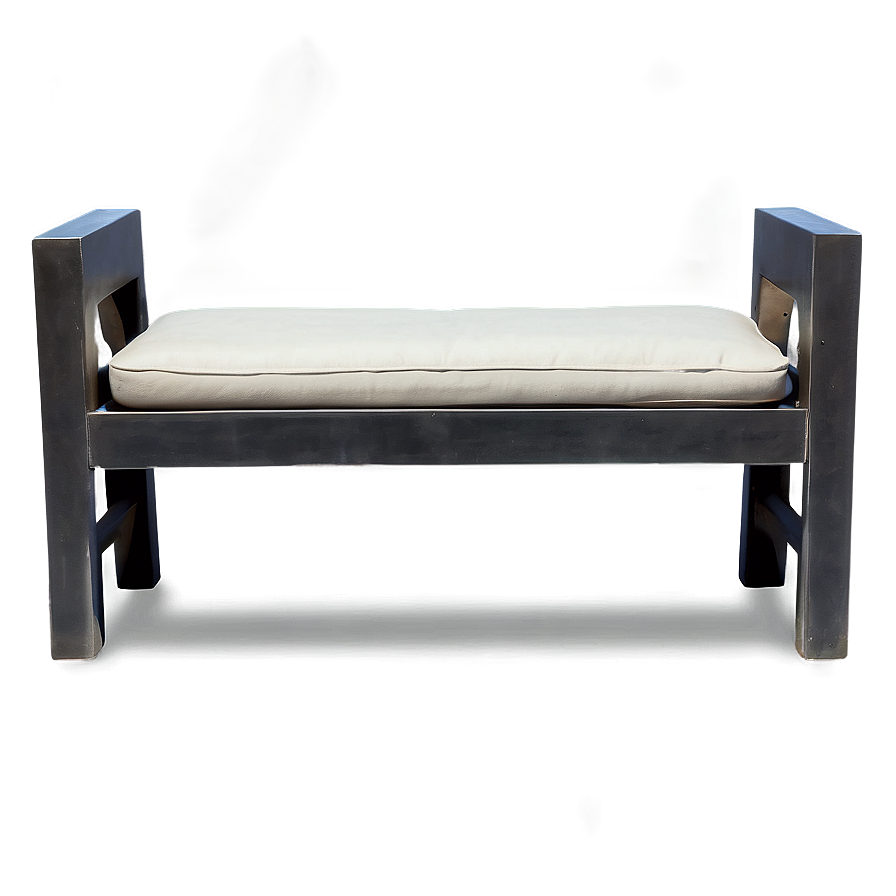 Bench With Cushion Png 49