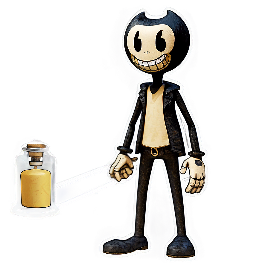 Bendy And The Ink Machine Character Png 06202024