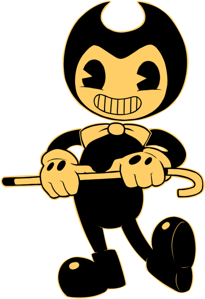 Bendy Cartoon Character Pose