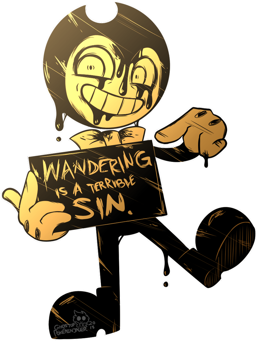 Bendy Cartoon Sin Warning