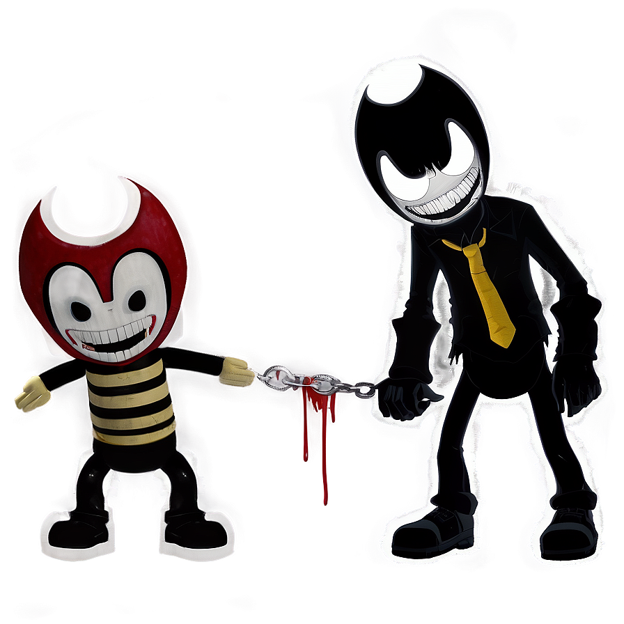 Bendy Horror Scene Png 53