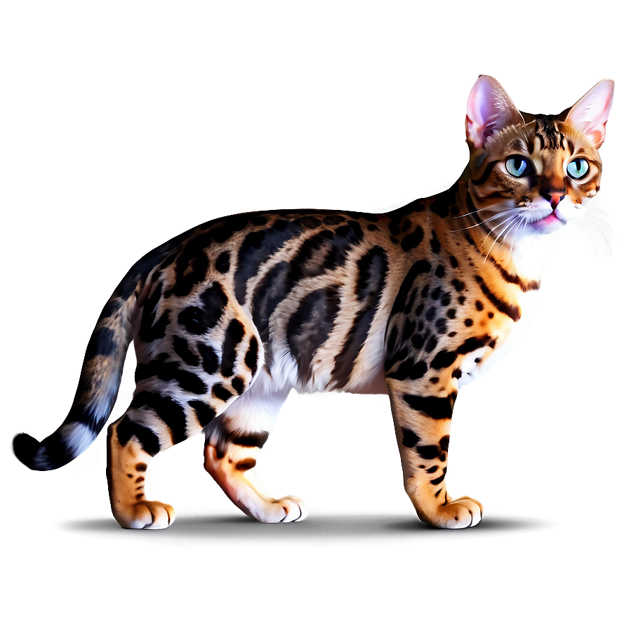 Bengal Cat Exotic Png C