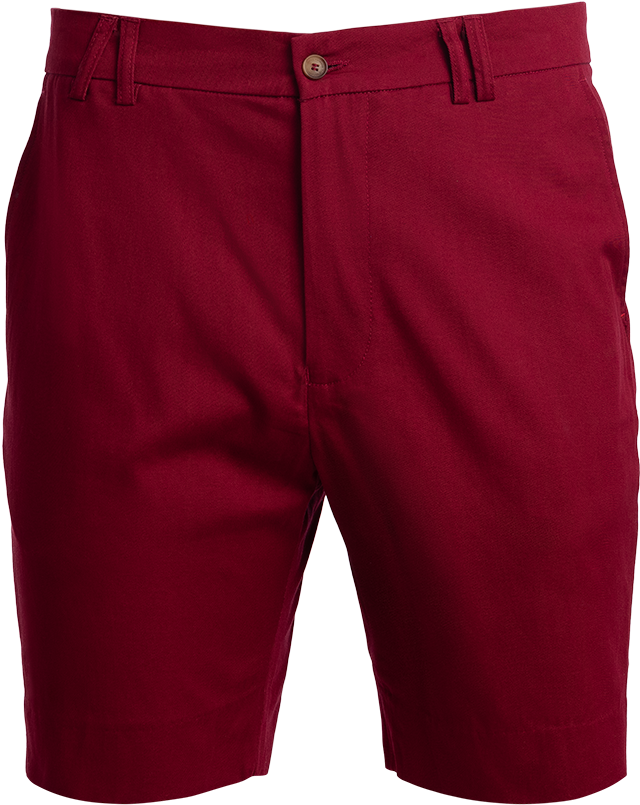 Bermuda Shorts Red Front View