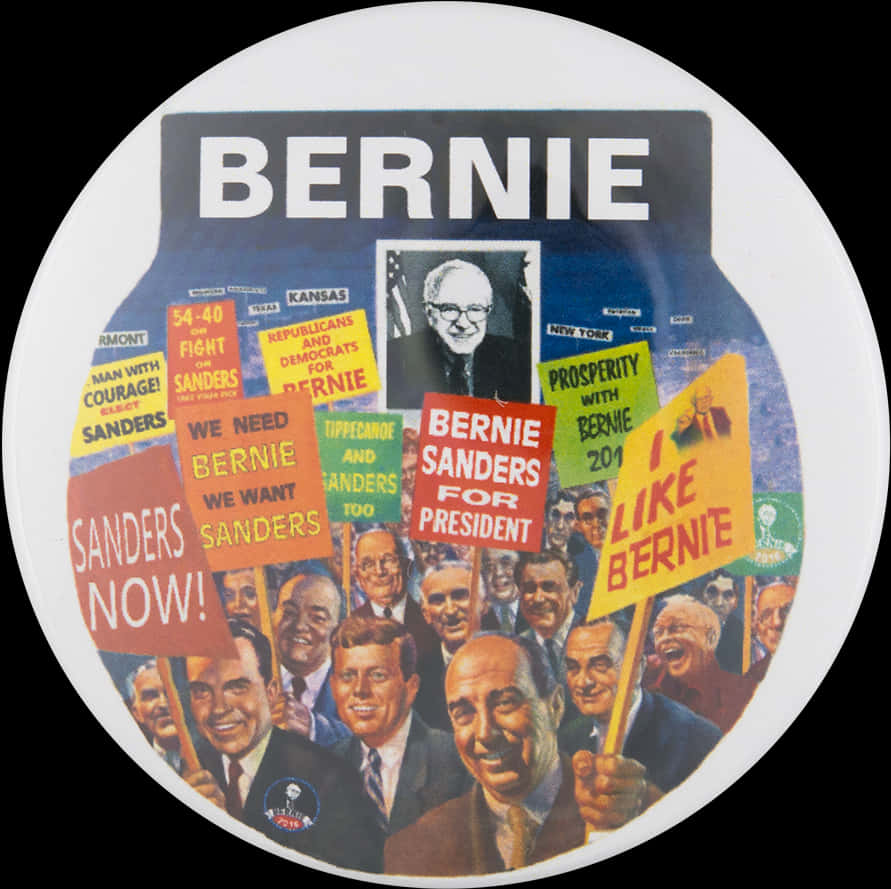 Bernie Sanders Campaign Button