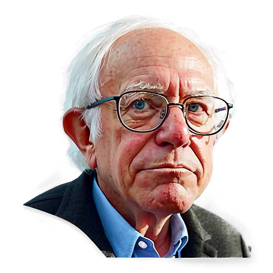 Bernie Sanders Cartoon Character Png Frk67