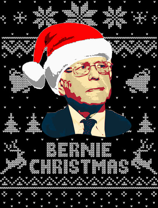 Bernie Sanders Christmas Sweater Design