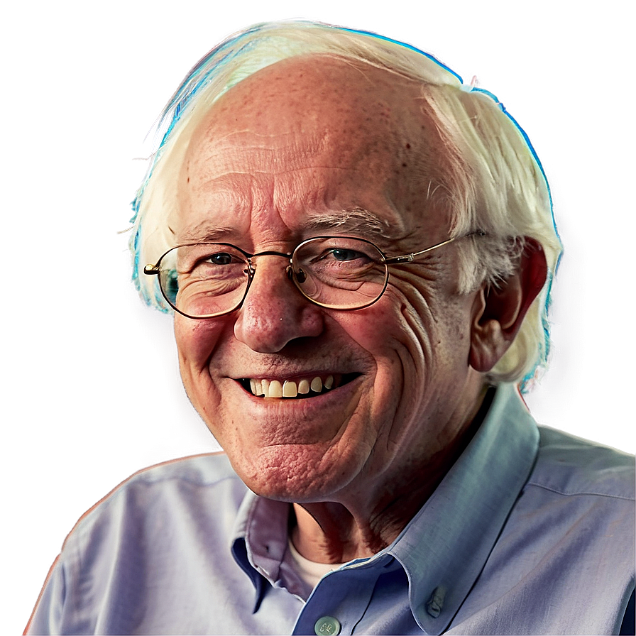 Bernie Sanders Friendly Smile Png 06242024