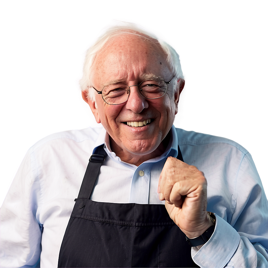 Bernie Sanders Friendly Smile Png 7