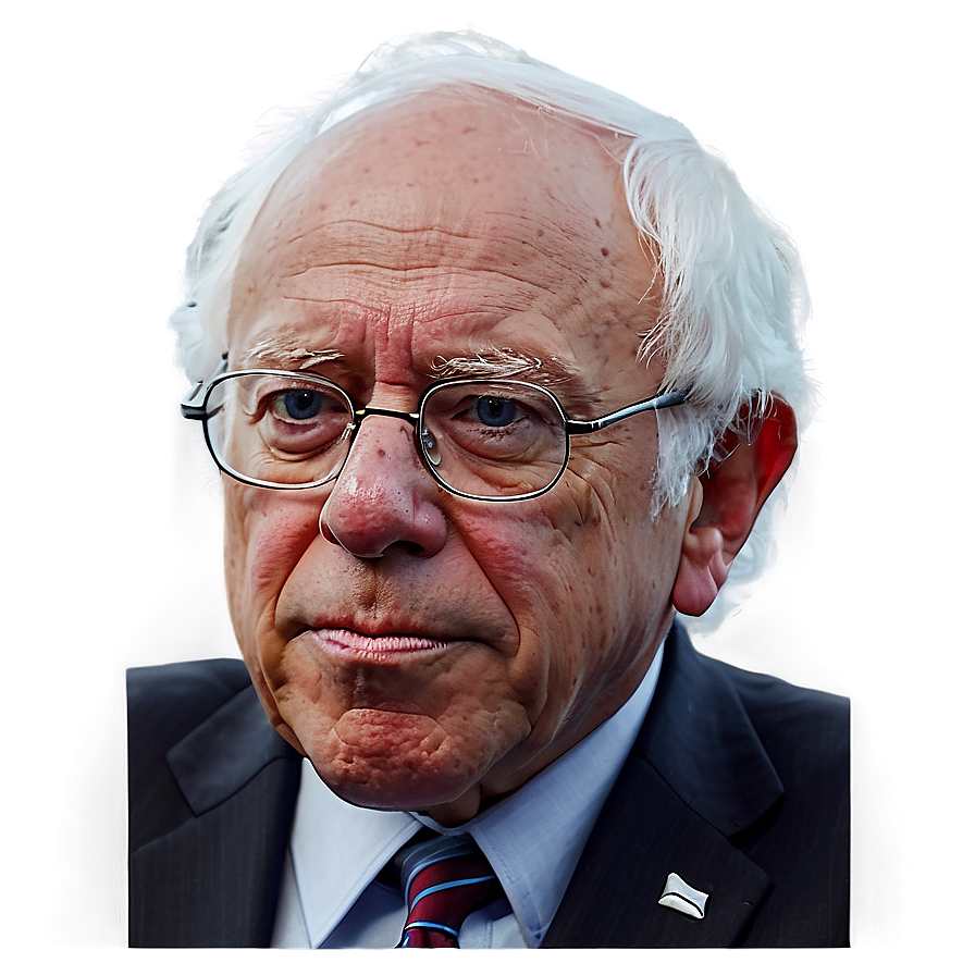 Bernie Sanders Portrait Png 06242024