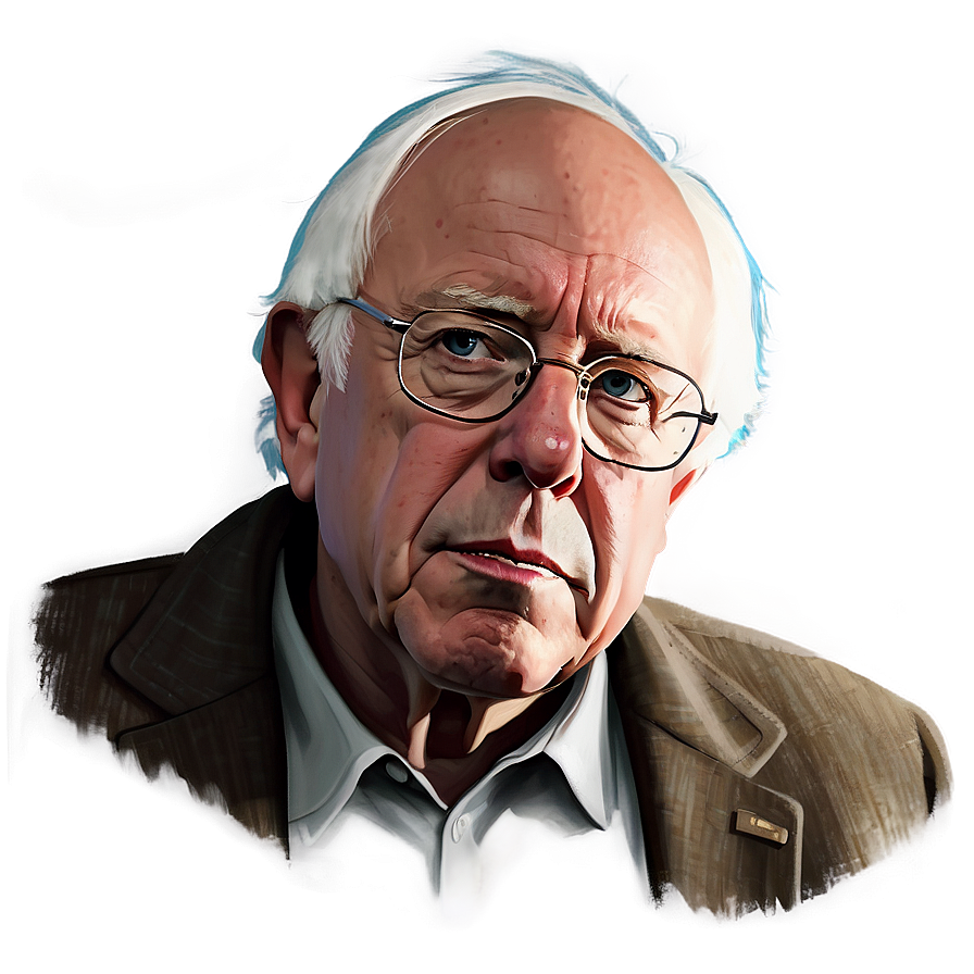 Bernie Sanders Portrait Png Wds