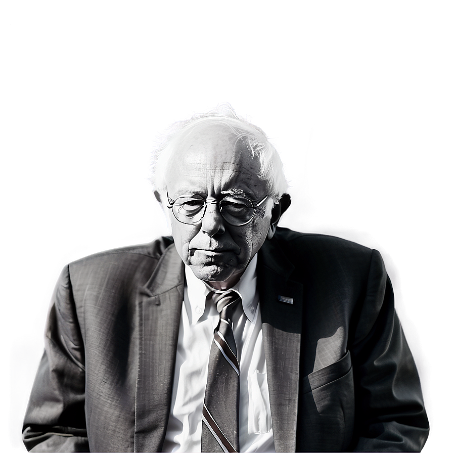 Bernie Sanders Vintage Photo Png 06242024