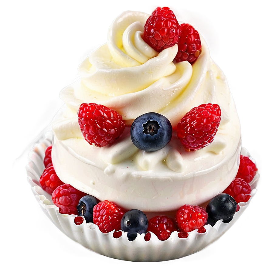 Berries And Cream Png Fjj