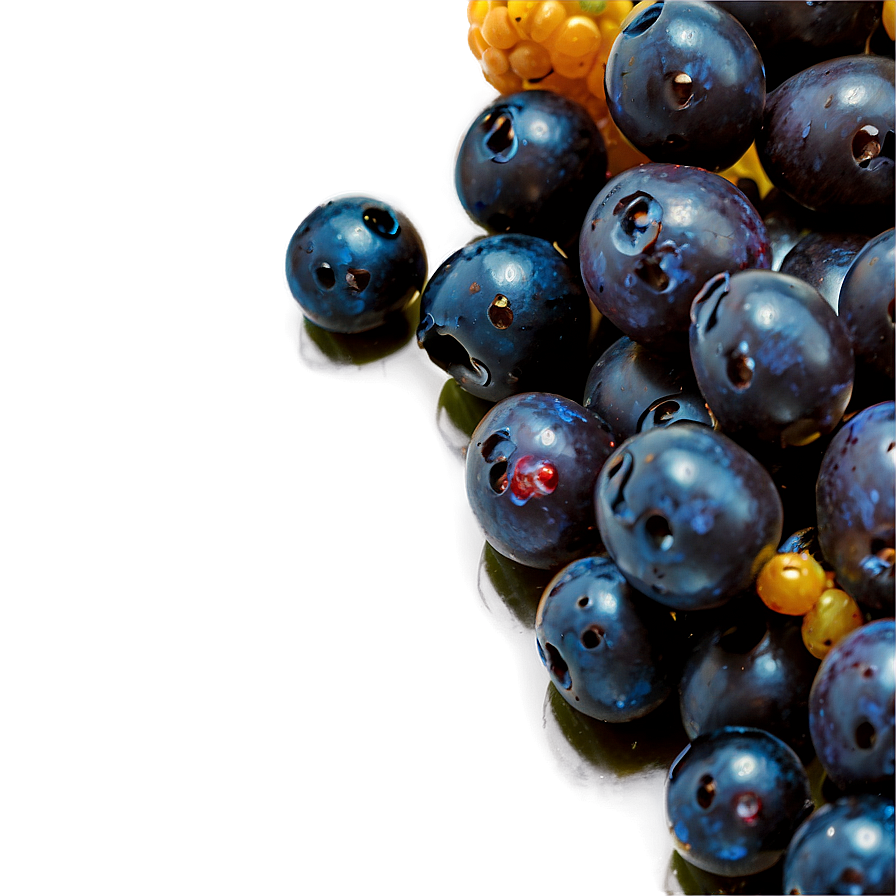 Berries Macro Shot Png 06122024