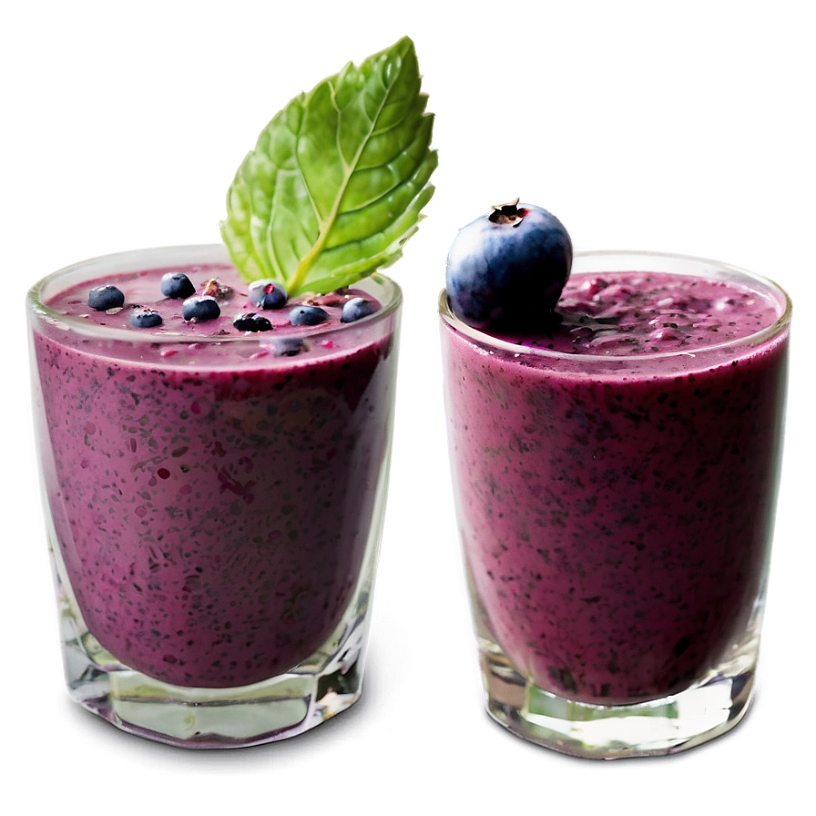 Berry Antioxidant Smoothie Png 7