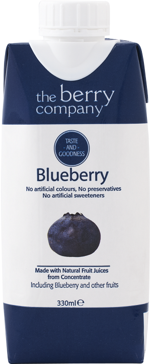 Berry Company Blueberry Juice Packaging