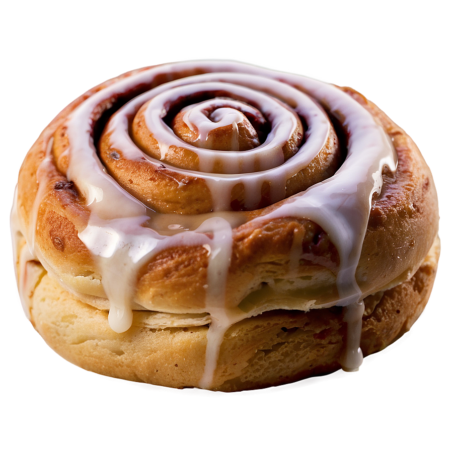 Berry Filled Cinnamon Roll Png Qdh