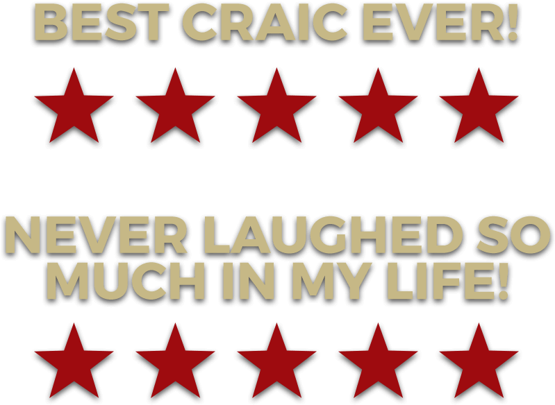 Best Craic Ever Five Star Review