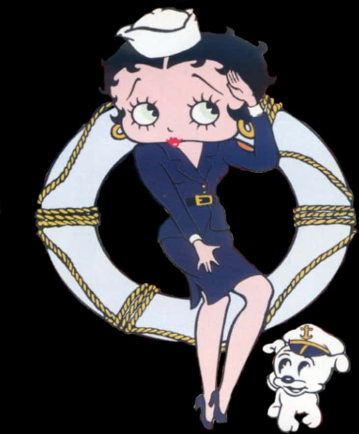 Betty Boop Sailor Theme