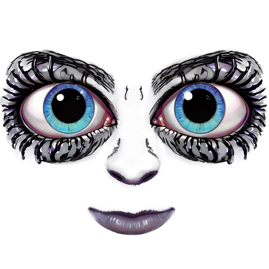 Bewitched Creepy Eyes Png 05252024