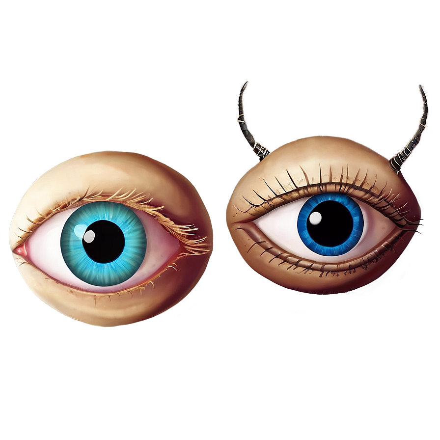 Bewitched Creepy Eyes Png Ixc