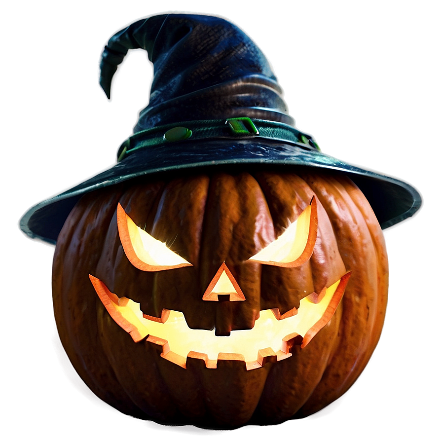 Bewitched Scary Pumpkin Png Rqd88